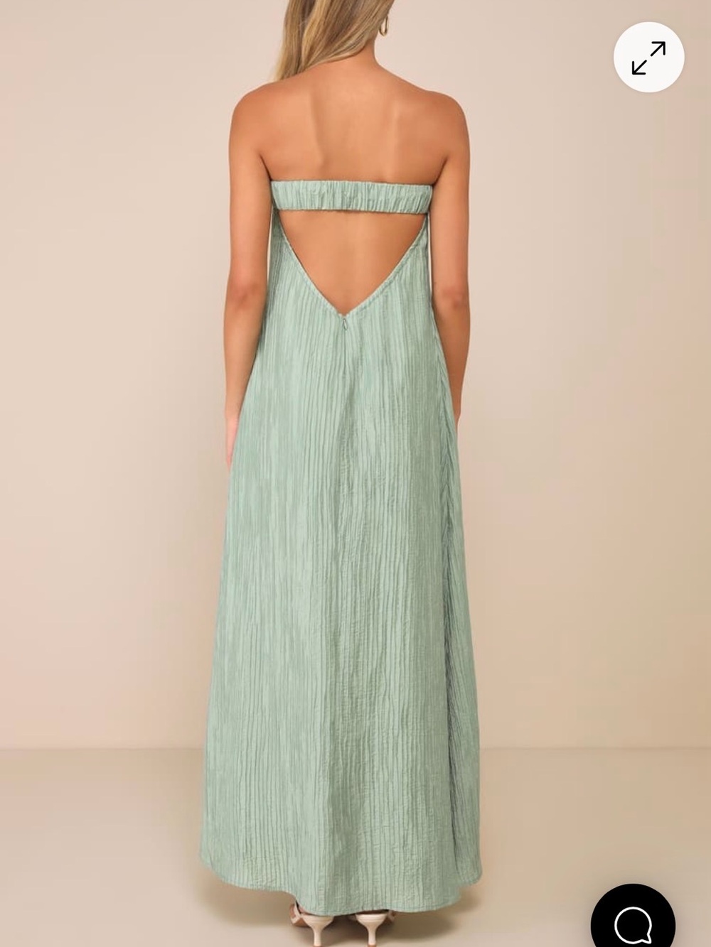 Lulu's Strapless Dress - Picture 2 of 5